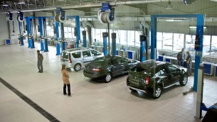 Установка систем видеонаблюдения для СТО