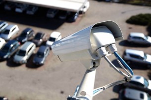 Установка систем видеонаблюдения для автостоянки